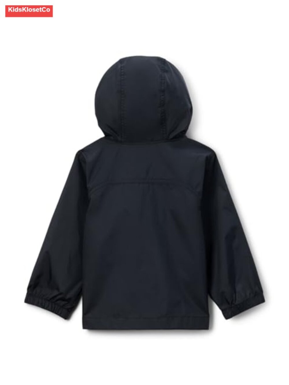 Youth Waterproof Nylon Rain Jacket with Hood - Picture 5 of 6